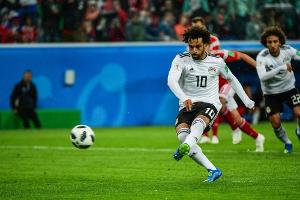 Ägypten: Zwei Salah-Tore, aber zwei Elfmeter verschossen