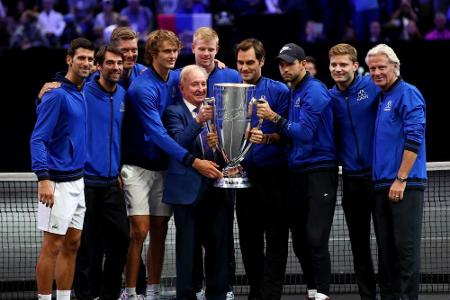 Zverev mit Team Europa erneut Laver-Cup-Sieger Zverev mit Team Europa erneut Laver-Cup-Sieger