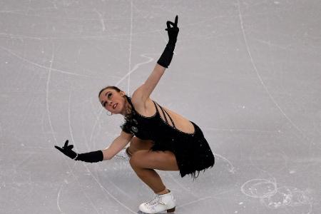 Eiskunstlauf: Olympiasiegerin Sagitowa gewinnt Kurzprogramm in Oberstdorf Eiskunstlauf: Olympiasiegerin Sagitowa gewinnt Kurzprogramm in Oberstdorf