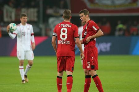 Leverkusen: Einsatz der Bender-Zwillinge gegen Mainz offen Leverkusen: Einsatz der Bender-Zwillinge gegen Mainz offen