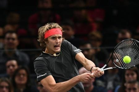 Zverev beim ATP-Finale gegen Djokovic, Cilic und Isner Zverev beim ATP-Finale gegen Djokovic, Cilic und Isner