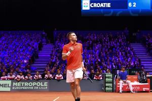 Davis-Cup-Finale: Coric bringt Kroatien in Frankreich in Führung