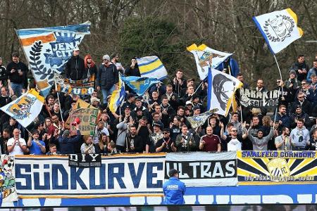 3. Liga: Münster verpasst Tabellenführung - Krawalle in Jena 3. Liga: Münster verpasst Tabellenführung - Krawalle in Jena