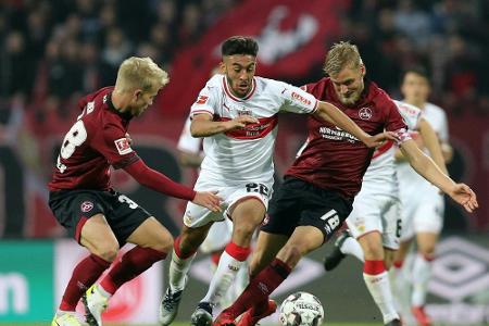 Sieg beim Club: VfB gelingt der Befreiungsschlag Sieg beim Club: VfB gelingt der Befreiungsschlag