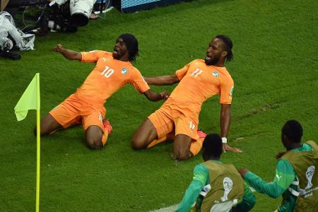 Insgesamt 104-mal streift sich Drogba das Dress seines Heimatlandes über und hält mit einer Bestmarke von 65 erzielten Toren...