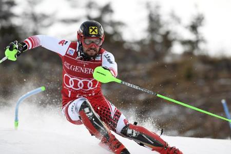 Hirscher siegt vor Kristoffersen - Schwarzer Tag für DSV-Läufer Hirscher siegt vor Kristoffersen - Schwarzer Tag für DSV-Läufer