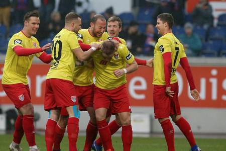 3. Liga: Siege für das Spitzenquartett 3. Liga: Siege für das Spitzenquartett