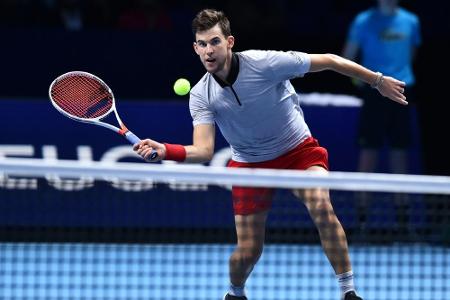 ATP-Finale: Thiem wahrt seine Chance und hofft auf Schützenhilfe ATP-Finale: Thiem wahrt seine Chance und hofft auf Schützenhilfe