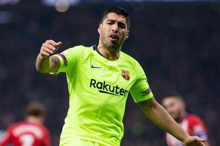 Barca zwei Wochen ohne verletzten Suarez Barca zwei Wochen ohne verletzten Suarez