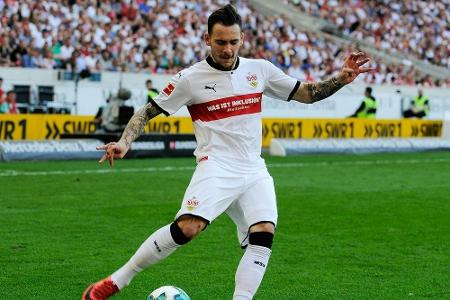 VfB gegen Augsburg mit Donis und Baumgartl VfB gegen Augsburg mit Donis und Baumgartl