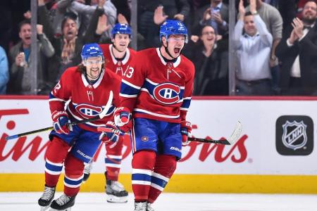 NHL-Rekord: Montreal schießt zwei Tore in zwei Sekunden NHL-Rekord: Montreal schießt zwei Tore in zwei Sekunden