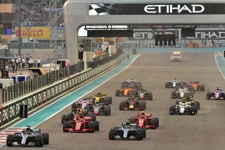 Spektakulärer Unfall von Hülkenberg in der ersten Runde von Abu Dhabi Spektakulärer Unfall von Hülkenberg in der ersten Runde von Abu Dhabi
