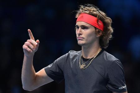 Gelungener Auftakt in London: Zverev bezwingt Cilic Gelungener Auftakt in London: Zverev bezwingt Cilic