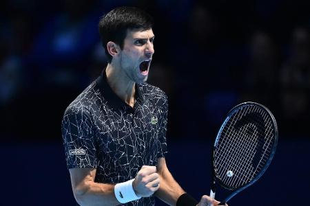ATP-Finale: Djokovic startet mit souveränem Sieg über Isner ATP-Finale: Djokovic startet mit souveränem Sieg über Isner