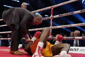 Ex-Box-Champ Stevenson in "kritischem, aber stabilem Zustand"