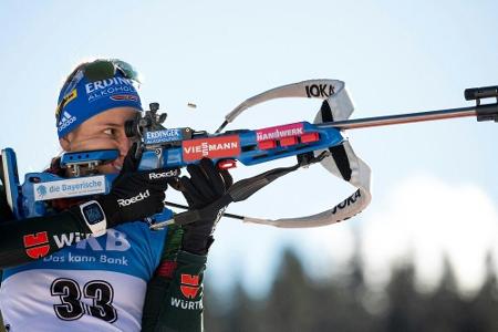 Biathletinnen verpassen Top 10 in Hochfilzen - Hinz als Elfte beste Deutsche Biathletinnen verpassen Top 10 in Hochfilzen - Hinz als Elfte beste Deutsche