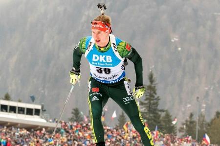 Nur Fourcade besser: Kühn in Pokljuka auf Rang zwei Nur Fourcade besser: Kühn in Pokljuka auf Rang zwei