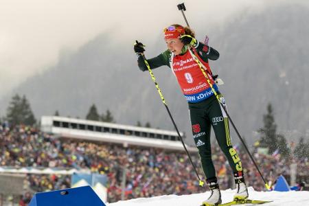 Biathlon: Dahlmeier feiert in Nove Mesto ihr Comeback Biathlon: Dahlmeier feiert in Nove Mesto ihr Comeback