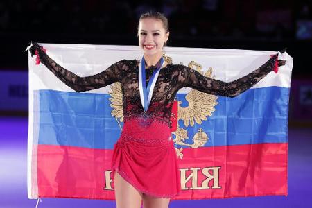 Eiskunstlauf: Olympiasiegerin Sagitowa bei russischen Meisterschaften nur Fünfte Eiskunstlauf: Olympiasiegerin Sagitowa bei russischen Meisterschaften nur Fünfte