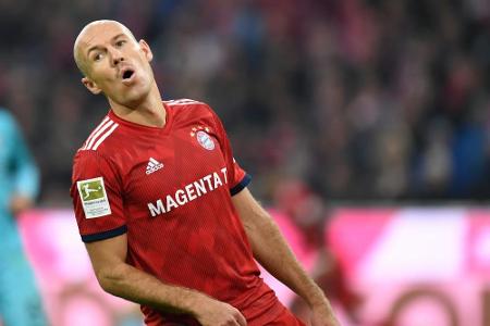 FC Bayern: Hinrunden-Aus für Robben FC Bayern: Hinrunden-Aus für Robben