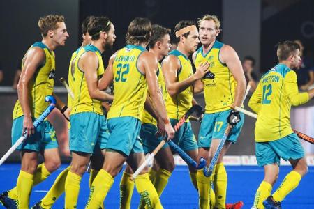 Hockey-WM: Australien verpasst Rekordsieg knapp Hockey-WM: Australien verpasst Rekordsieg knapp