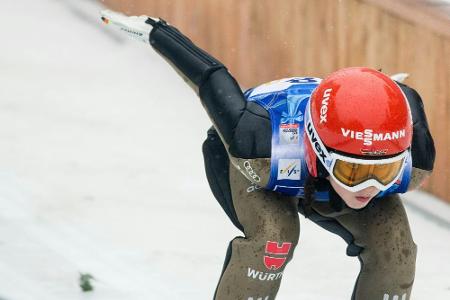 Skispringen: Seyfarth verliert Gelb - Althaus beste Deutsche Skispringen: Seyfarth verliert Gelb - Althaus beste Deutsche