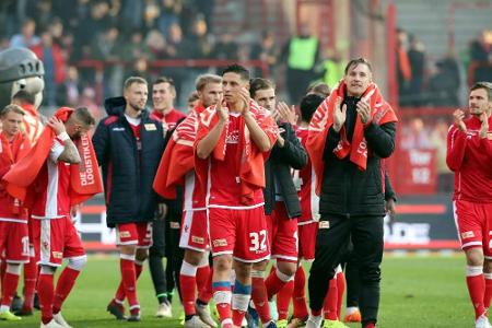 Sieg gegen Darmstadt: Union bleibt am Spitzenduo dran Sieg gegen Darmstadt: Union bleibt am Spitzenduo dran