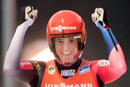 Rodeln: Geisenberger und Taubitz holen Doppelsieg in Whistler - Teamstaffel auf Rang zwei Rodeln: Geisenberger und Taubitz holen Doppelsieg in Whistler - Teamstaffel auf Rang zwei