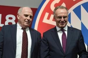 Pressekonferenz der Hinrunde: Uli Hoeneß und Karl-Heinz Rummenigge