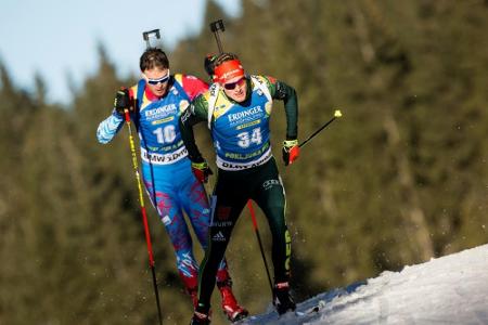 Deutsche Biathleten bei Bö-Gala abgeschlagen Deutsche Biathleten bei Bö-Gala abgeschlagen