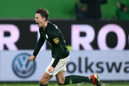 Wolfsburg schlägt VfB und darf von Europa träumen - Gentner spielt nach Tod des Vaters Wolfsburg schlägt VfB und darf von Europa träumen - Gentner spielt nach Tod des Vaters