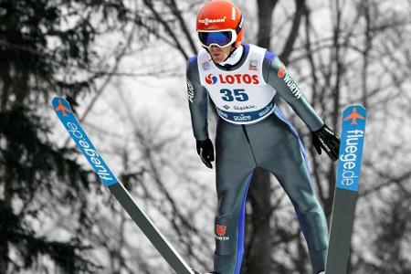 Skispringer Geiger feiert in Engelberg ersten Weltcup-Sieg Skispringer Geiger feiert in Engelberg ersten Weltcup-Sieg