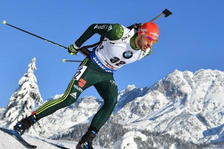 Deutsche Biathleten bei nächstem Bö-Sieg chancenlos Deutsche Biathleten bei nächstem Bö-Sieg chancenlos