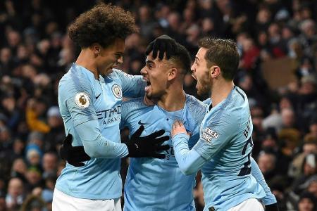 England: ManCity wieder Tabellenführer - Tottenham jubelt spät England: ManCity wieder Tabellenführer - Tottenham jubelt spät