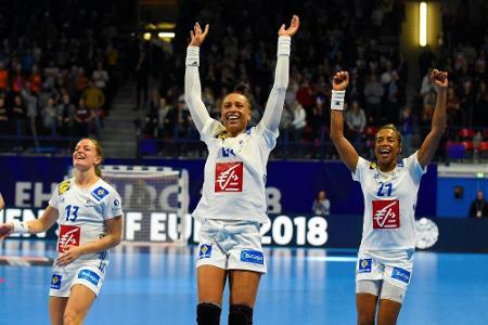 Handball-EM: Gastgeber Frankreich feiert zweiten Sieg Handball-EM: Gastgeber Frankreich feiert zweiten Sieg