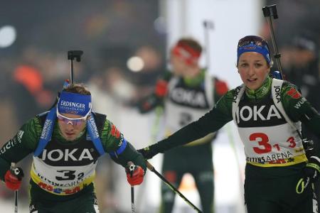 Schempp und Preuß Zweite bei World Team Challenge - Björndalen mit Domratschewa auf Platz vier Schempp und Preuß Zweite bei World Team Challenge - Björndalen mit Domratschewa auf Platz vier