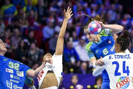 Handball-EM der Frauen: Gastgeber Frankreich wieder auf Kurs Handball-EM der Frauen: Gastgeber Frankreich wieder auf Kurs