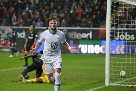 Eintracht-Siegeszug gestoppt: Wolfsburg kontert Frankfurt aus Eintracht-Siegeszug gestoppt: Wolfsburg kontert Frankfurt aus