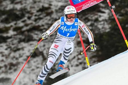 Riesenslalom: Rebensburg führt in Courchevel Riesenslalom: Rebensburg führt in Courchevel