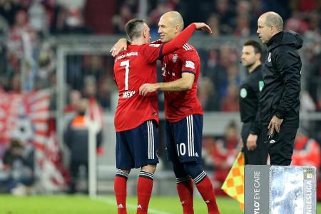 FC Bayern auch in Leverkusen ohne Ribery und Robben FC Bayern auch in Leverkusen ohne Ribery und Robben