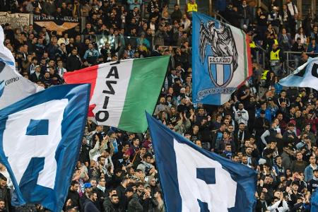 Ermittlungen gegen Lazio-Fans wegen antisemitischer Gesänge Ermittlungen gegen Lazio-Fans wegen antisemitischer Gesänge