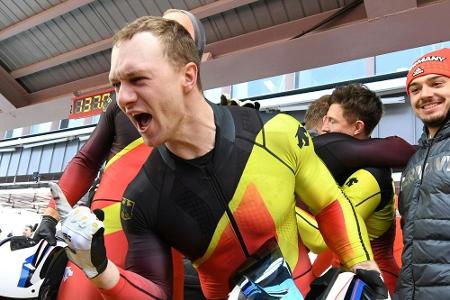 Doppelsieg in Altenberg: Friedrich gewinnt auch im Vierer Doppelsieg in Altenberg: Friedrich gewinnt auch im Vierer