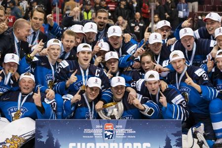 Eishockey: Finnland zum fünften Mal U20-Weltmeister Eishockey: Finnland zum fünften Mal U20-Weltmeister