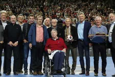 Handball-WM in Köln: 20.000 Zuschauer feiern Joachim Deckarm Handball-WM in Köln: 20.000 Zuschauer feiern Joachim Deckarm