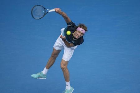 Zverev erstmals im Achtelfinale der Australian Open Zverev erstmals im Achtelfinale der Australian Open