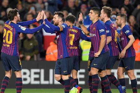 6:1 im Rückspiel: Barcelona zieht ins Pokal-Halbfinale ein 6:1 im Rückspiel: Barcelona zieht ins Pokal-Halbfinale ein