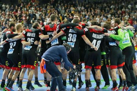 Sieg gegen Spanien: Handballer mit breiter Brust ins WM-Halbfinale Sieg gegen Spanien: Handballer mit breiter Brust ins WM-Halbfinale