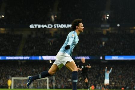 Titelrennen wieder offen: Sane schießt ManCity zum Sieg gegen Liverpool Titelrennen wieder offen: Sane schießt ManCity zum Sieg gegen Liverpool