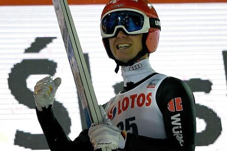 Skispringen: Leyhe hofft auf weitere Zusammenarbeit mit Bundestrainer Schuster Skispringen: Leyhe hofft auf weitere Zusammenarbeit mit Bundestrainer Schuster