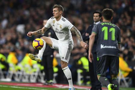 Muskelfaserriss: Toni Kroos fällt verletzt aus Muskelfaserriss: Toni Kroos fällt verletzt aus